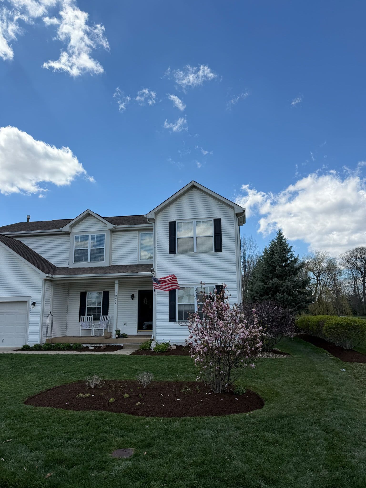Spring Cleanup, Fresh Mulch and Trimming in Fishers Indiana image