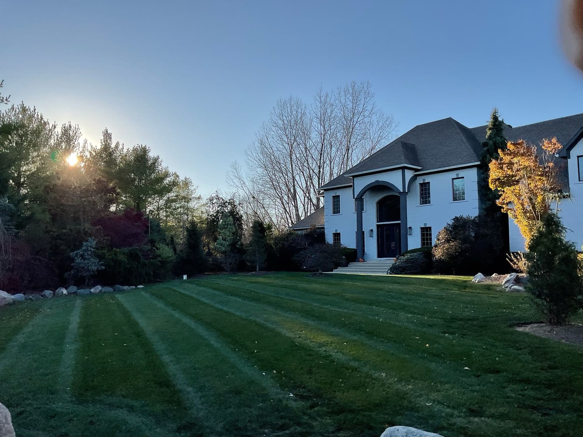 Immaculate Mow Lines in Fishers, Indiana