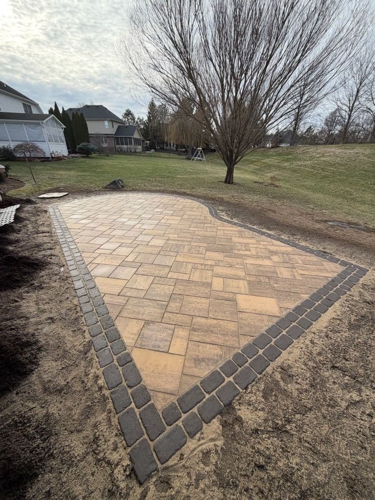 Gallery photos for Stunning New Patio in Noblesville Indiana: Image #1