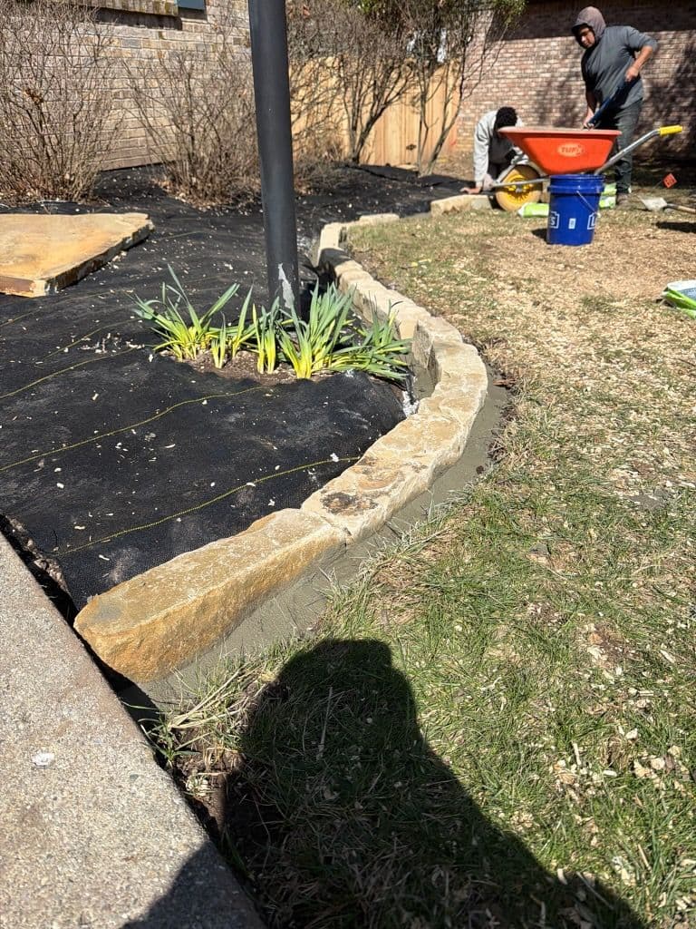 Project Cicero Curb Appeal with Natural Stone Borders image