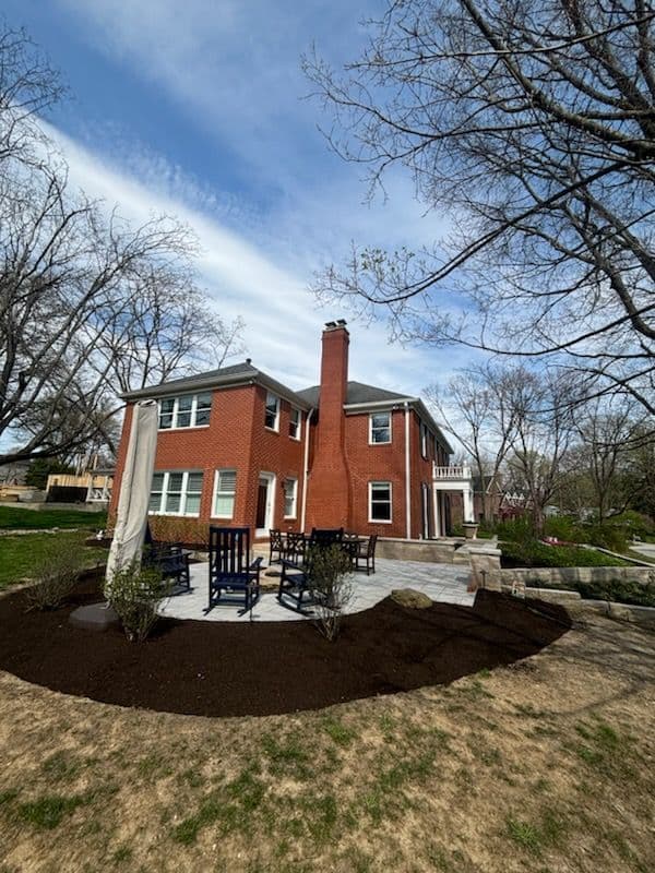 Cozy Patio and Mulch Makeover in Meridian Hills image