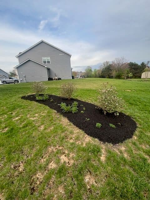 Gallery photos for Cicero Landscape Transformation with Flower Beds: Image #2