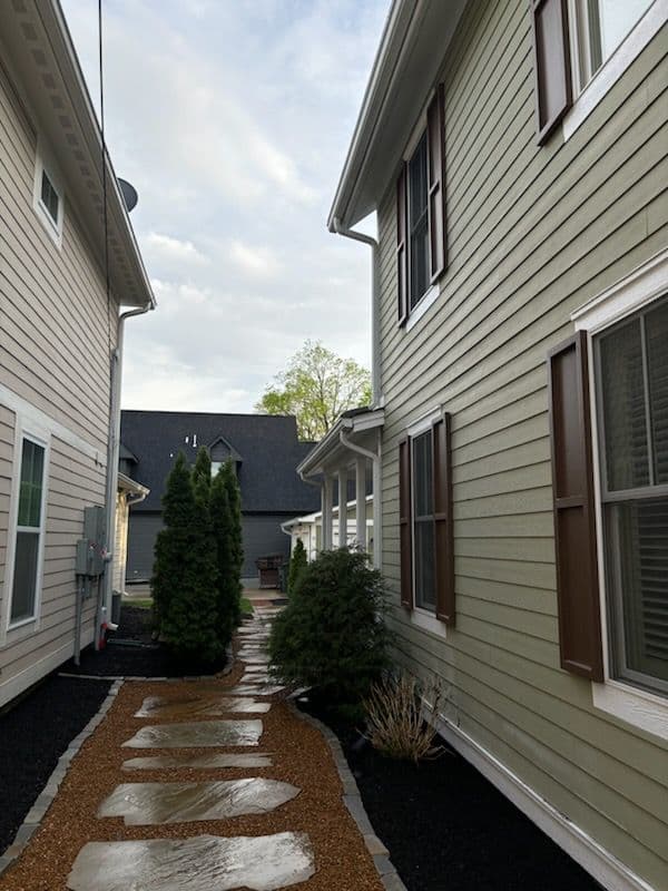 Gallery photos for New Flagstone Pathway Enhances Westfield Office: Image #1