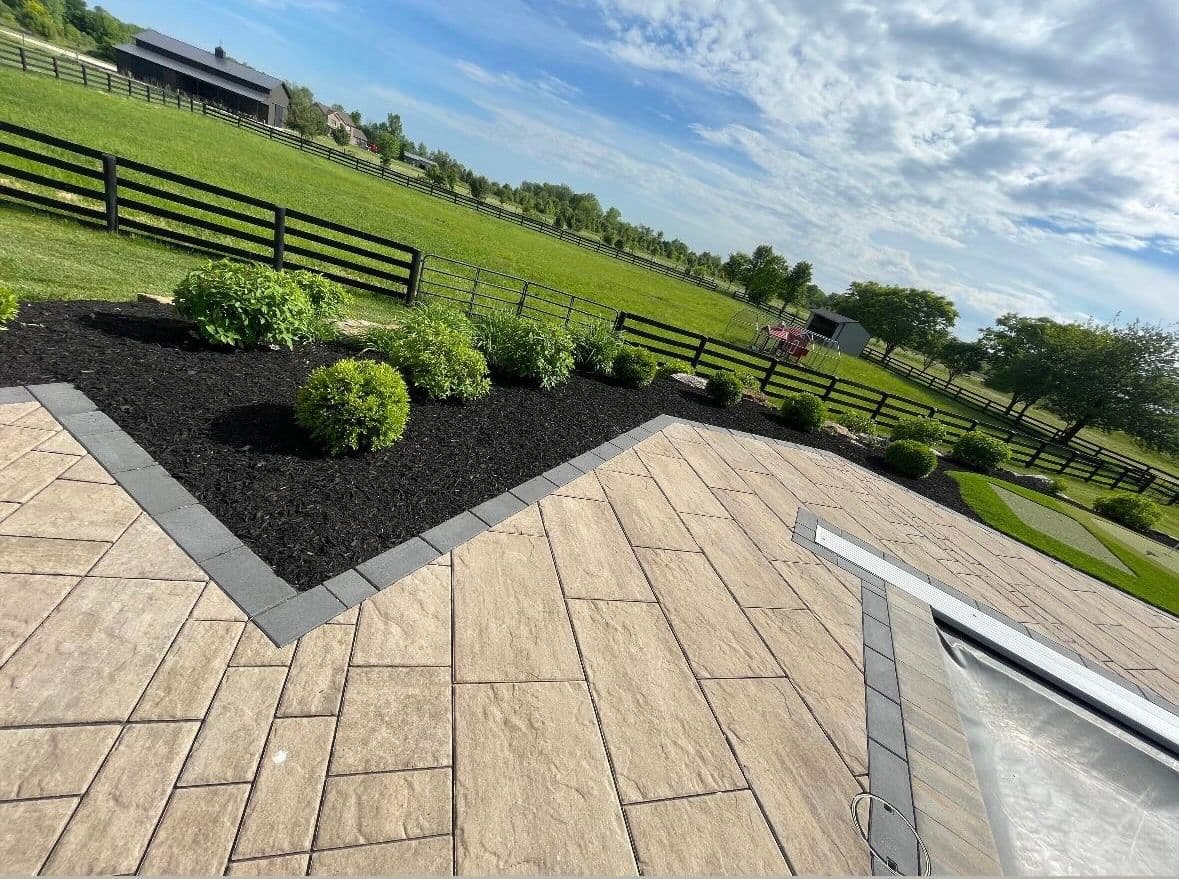 Stunning Paver Patio Transformation in Zionsville image