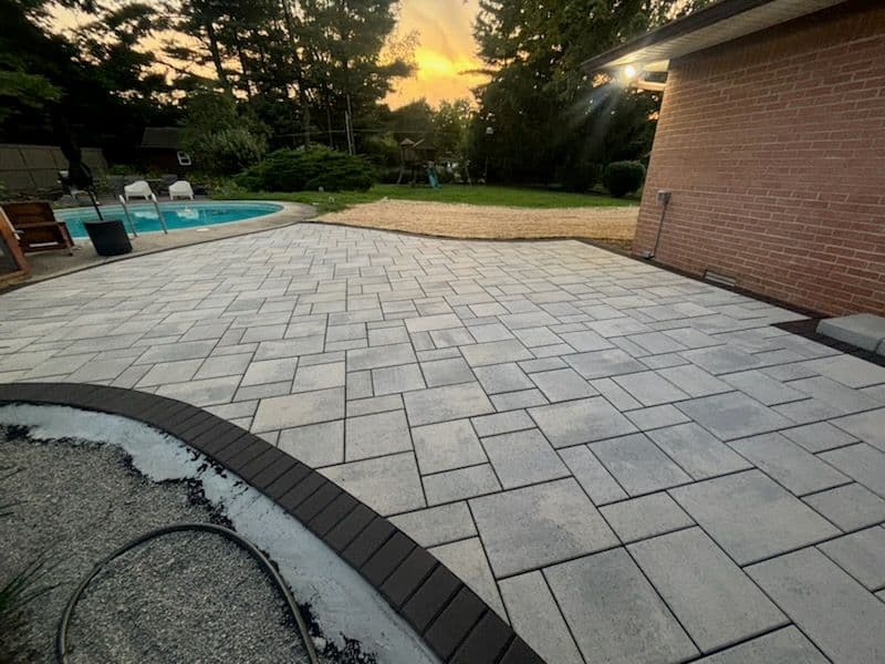 Gallery photos for Stunning Paver Patio Transformation in Meridian Hills: Image #1
