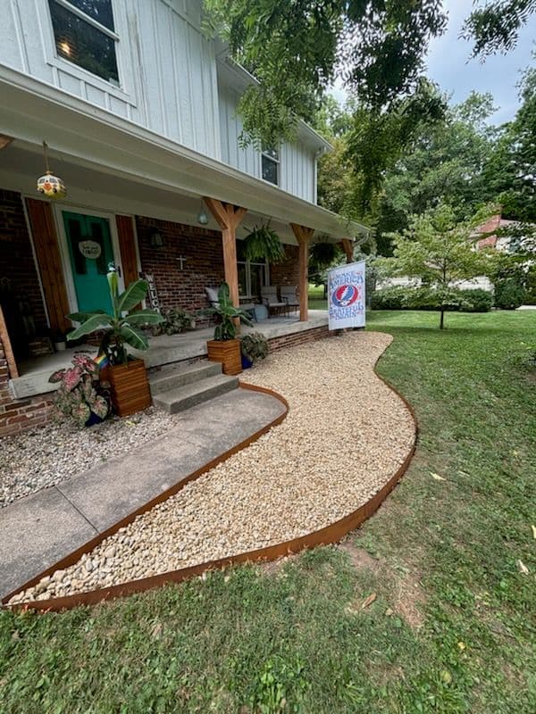 Landscape Transformation with Stunning Rock Installation image