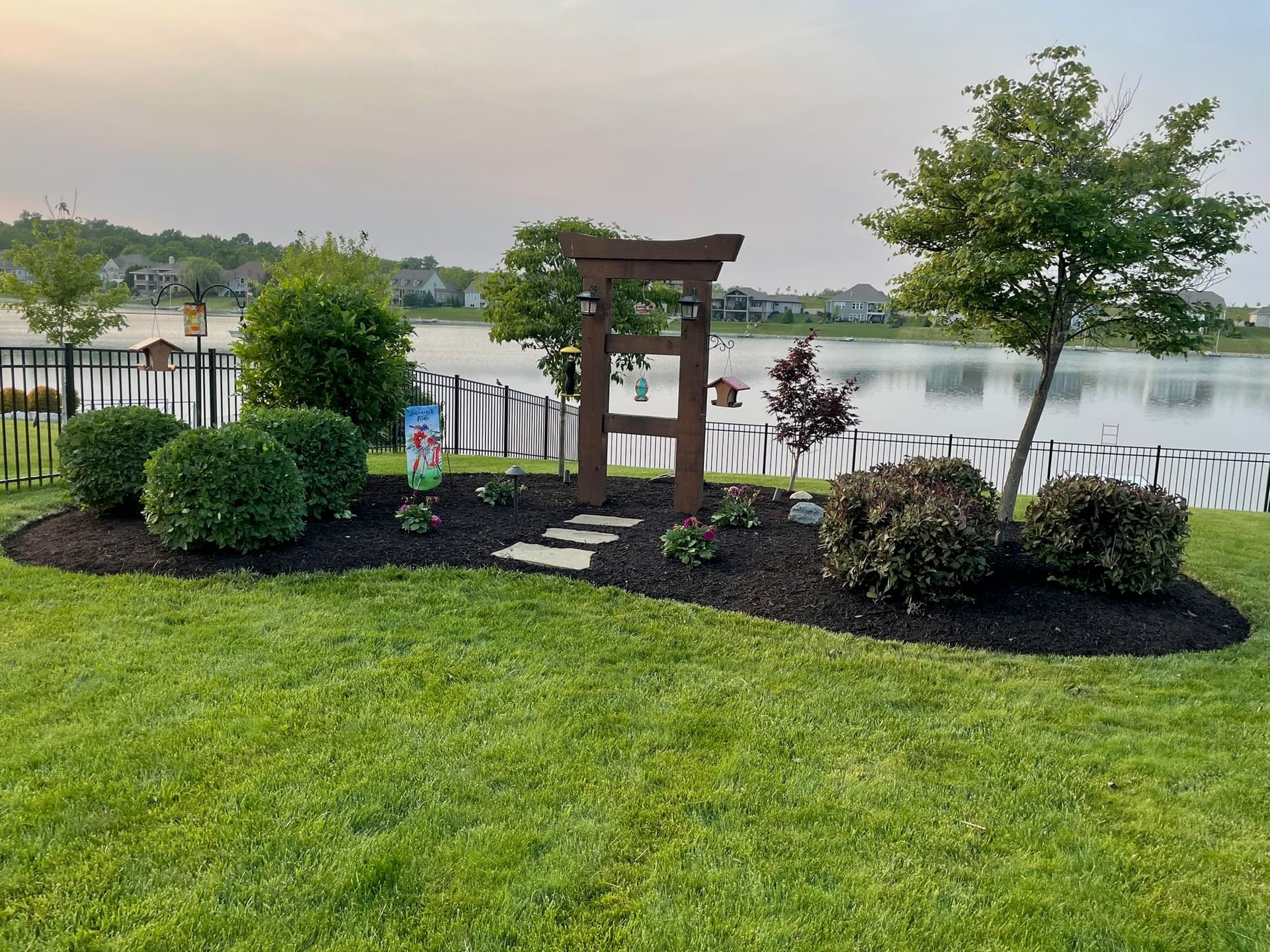 Lakeside Serenity and Urban Elegance in Carmel Indiana image
