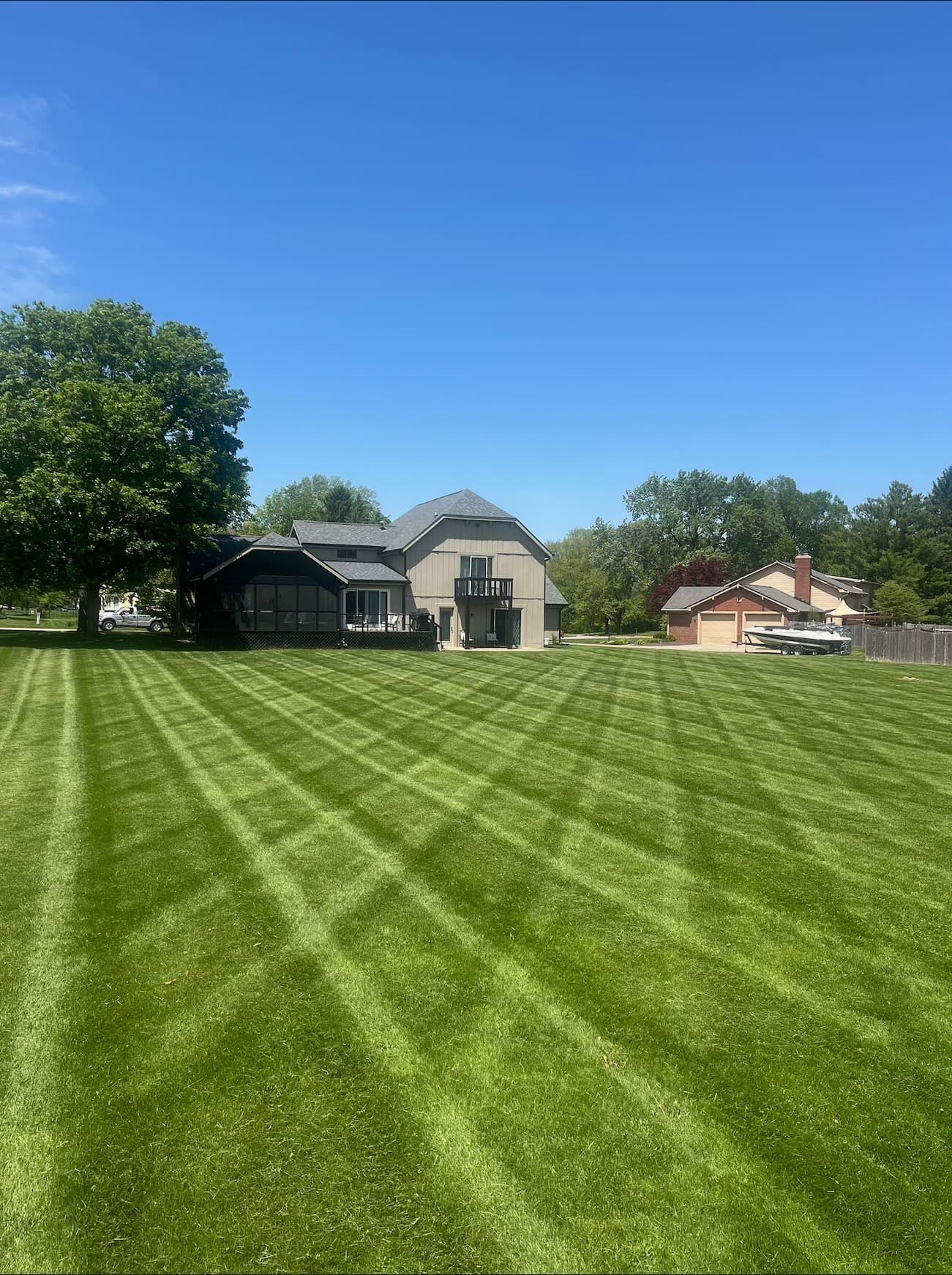 Crisp Mow Lines That Make Your Lawn Stand Out image