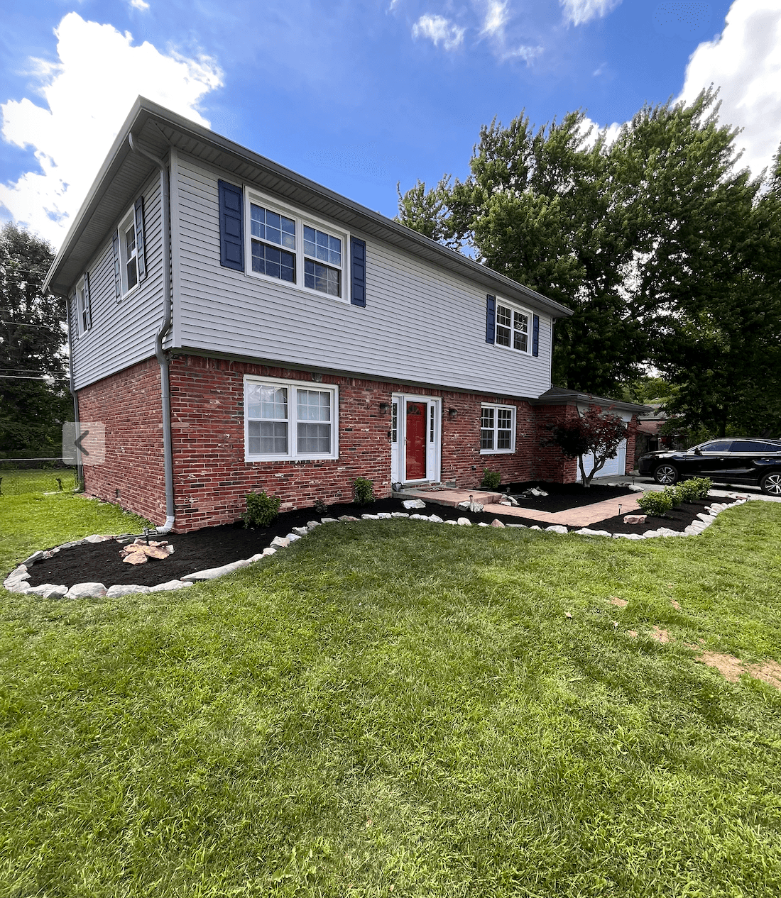 Bed Cleanup and Plant Installation at a Noblesville Home image