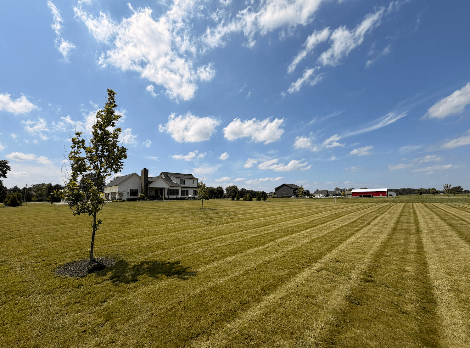 Clean Mow Lines on a Cicero Indiana Property image