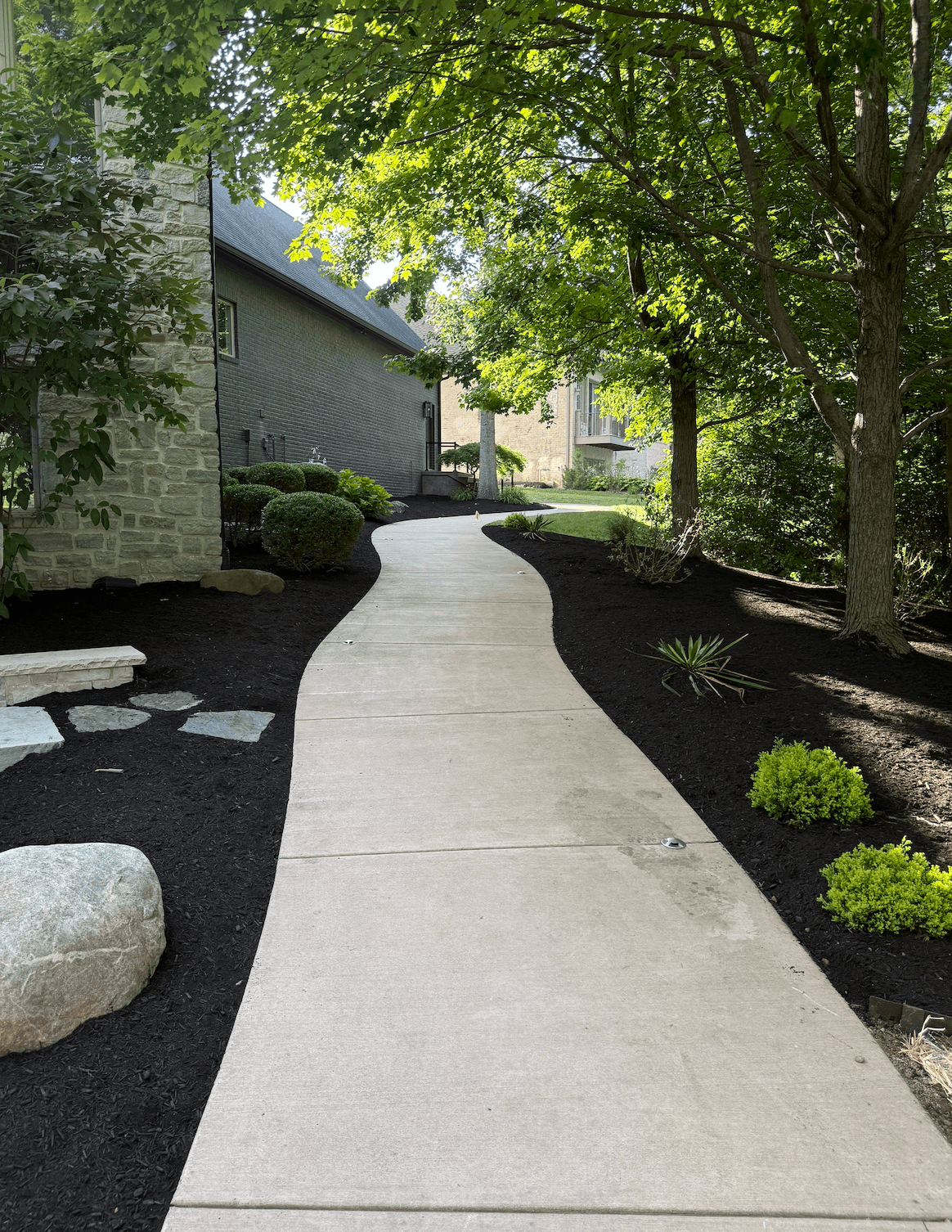 Gallery photos for Spring Cleanup and Turf Repair Done Right in Cicero Indiana: Image #1