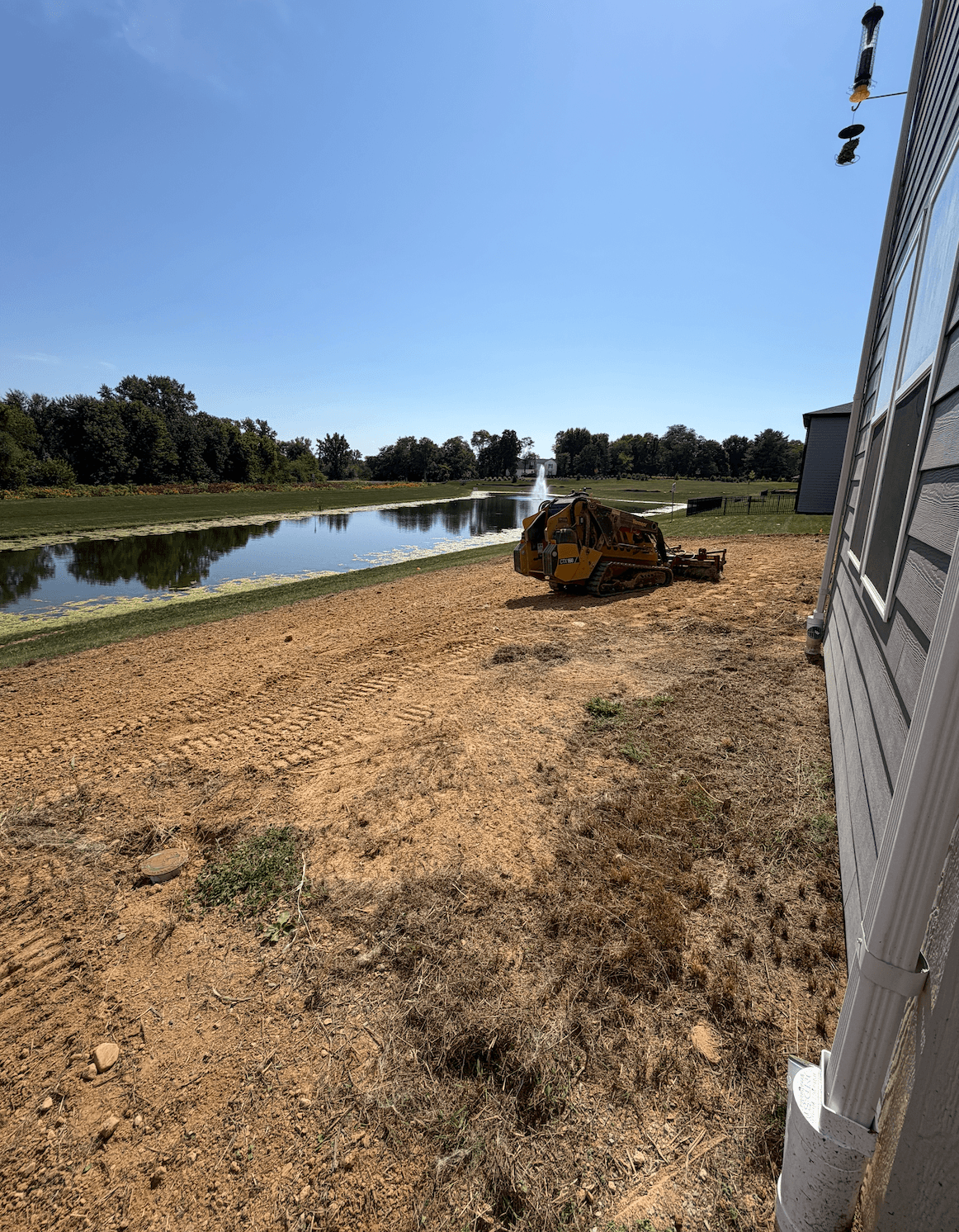 Dead Lawn to Lush Grass - Lawn Restoration in Noblesville Indiana image